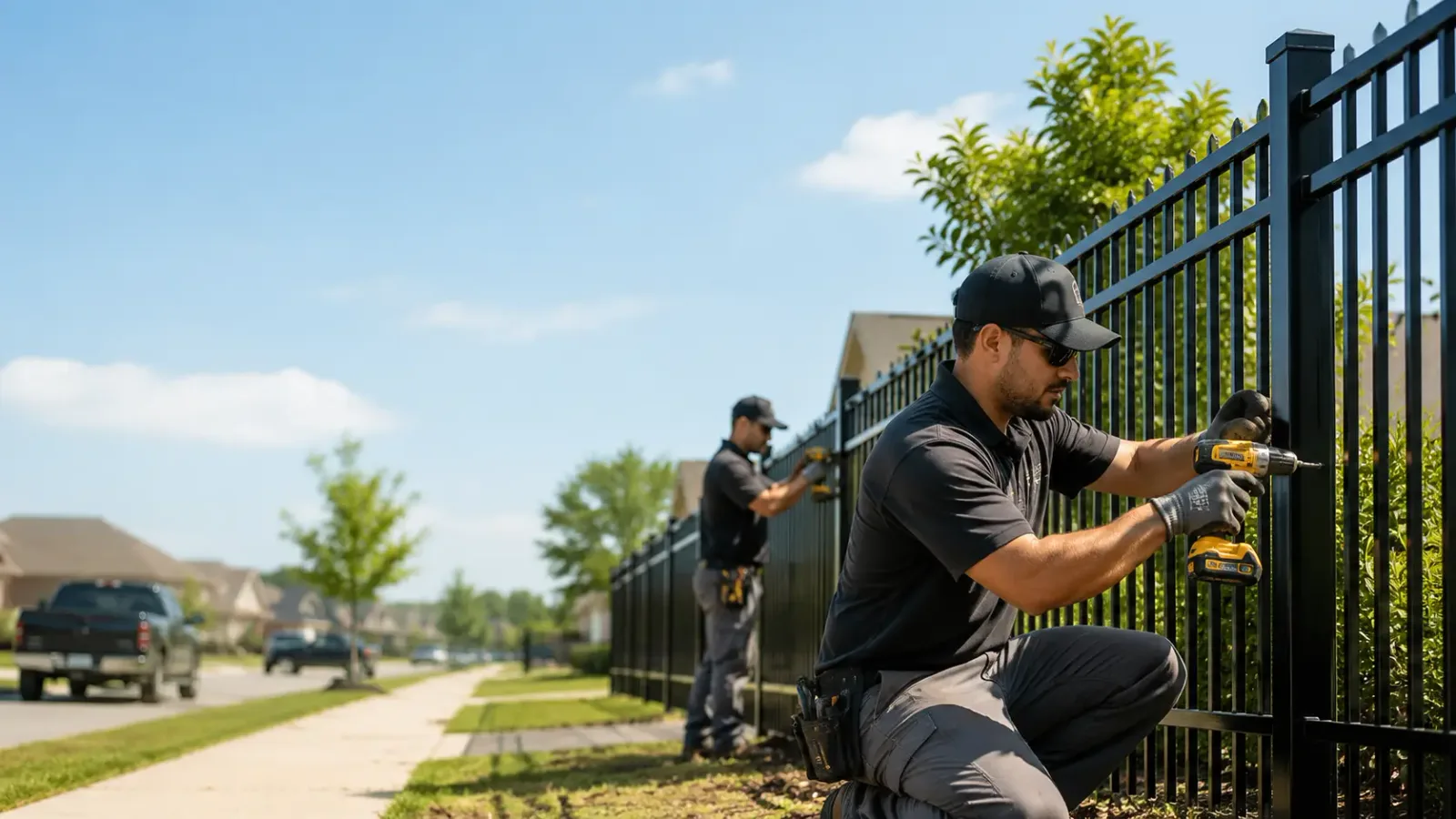 Metal Fence Installation in Fayetteville, WV